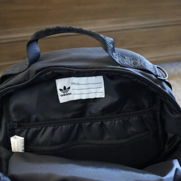 Adidas Originals Black Puffer Backpack - Picture 9 of 13